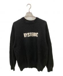 Hysteric Glamour（ヒステリックグラマー）の古着「THE BAD GIRLS編込 セーター」｜ブラック