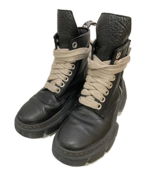 Dr.Martens（ドクターマーチン）Dr.Martens (ドクターマーチン) RICK OWENS (リックオウエンス) JUMBO LACE BOOTｓ ブラック サイズ:UK7の古着・服飾アイテム