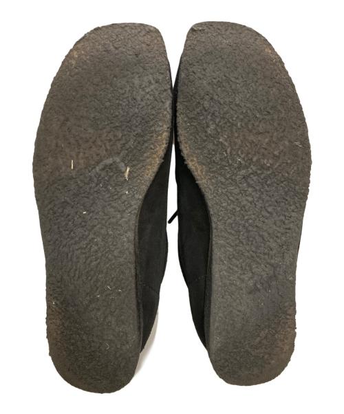CLARKS（クラークス）CLARKS (クラークス) ワラビー スウェードシューズ ブラック サイズ:26cmの古着・服飾アイテム