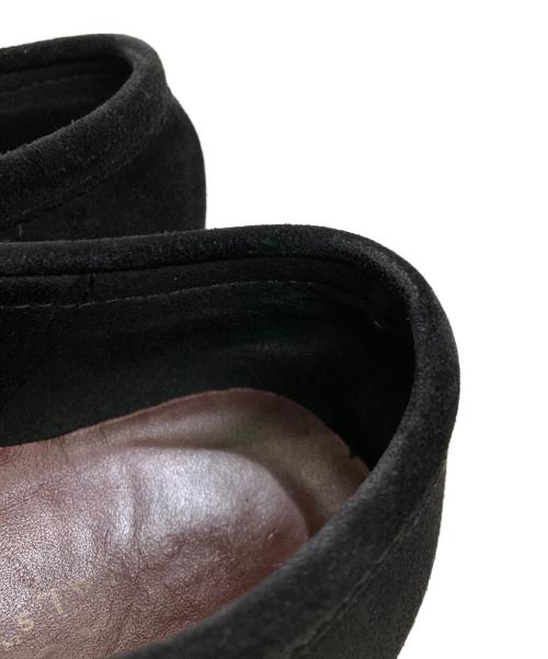 CLARKS（クラークス）CLARKS (クラークス) ワラビー スウェードシューズ ブラック サイズ:26cmの古着・服飾アイテム