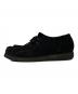 CLARKS (クラークス) ワラビー スウェードシューズ ブラック サイズ:26cm：7000円