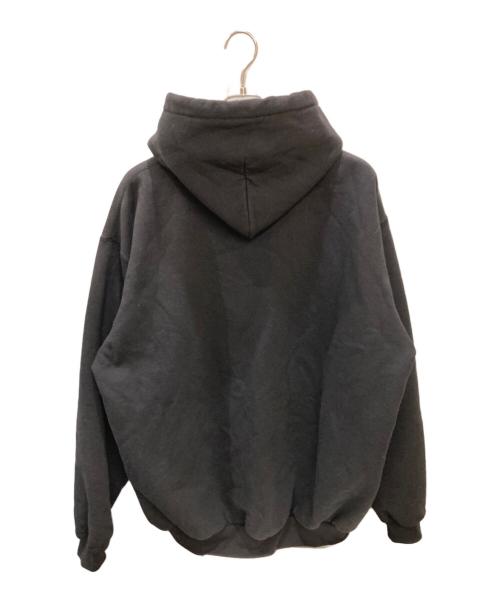 CarHartt（カーハート）CarHartt (カーハート) 古着裏サーマルジップパーカー ブラック サイズ:XLの古着・服飾アイテム