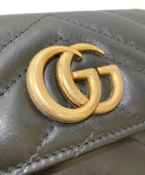 GUCCI（グッチ）GUCCI (グッチ) GGマーモント キルティング財布の古着・服飾アイテム