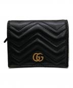 GUCCIグッチ）の古着「GGマーモント コンパクトウォレット」