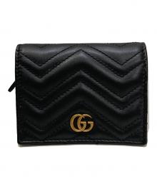 GUCCI（グッチ）の古着「GGマーモント コンパクトウォレット」