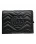 GUCCI (グッチ) GGマーモント コンパクトウォレット：40000円