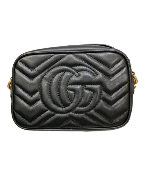 GUCCI（グッチ）GUCCI (グッチ) GGマーモント キルティングチェーンショルダーバッグの古着・服飾アイテム