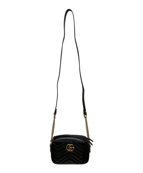 GUCCI（グッチ）GUCCI (グッチ) GGマーモント キルティングチェーンショルダーバッグの古着・服飾アイテム
