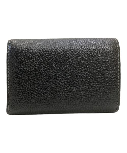 COACH（コーチ）COACH (コーチ) ミニトライフォールドウォレット ブラックの古着・服飾アイテム