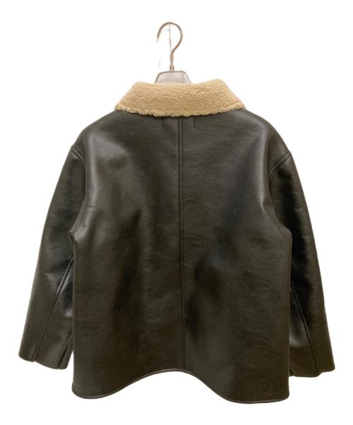 ànuke（アンヌーク）ànuke (アンヌーク) ボア フライト ジャケット ブラック サイズ:36の古着・服飾アイテム