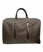 GUCCIグッチ）の古着「GGボストンバッグ」｜ブラウン