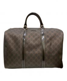 GUCCI（グッチ）の古着「GGボストンバッグ」｜ブラウン