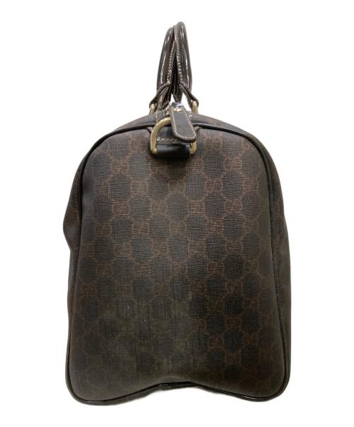 GUCCI（グッチ）GUCCI (グッチ) GGボストンバッグ ブラウンの古着・服飾アイテム