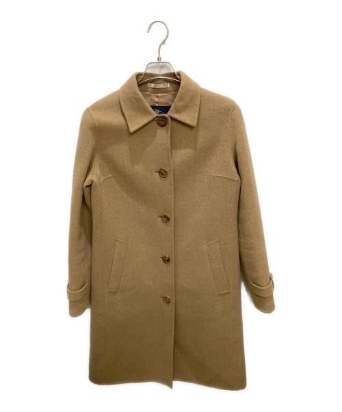 BURBERRY LONDON（バーバリーロンドン）BURBERRY LONDON (バーバリーロンドン) ウールカシミヤコート ベージュ サイズ:40の古着・服飾アイテム