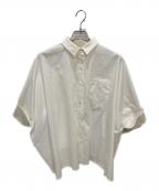 sacaiサカイ）の古着「Poplin Back Drape/ポプリンバックドレープシャツ」｜ホワイト