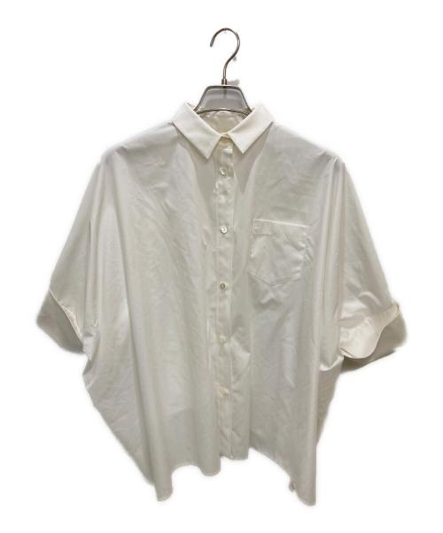 sacai（サカイ）sacai (サカイ) Poplin Back Drape/ポプリンバックドレープシャツ ホワイト サイズ:2の古着・服飾アイテム