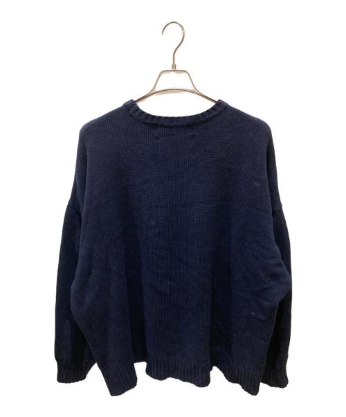 DAIRIKU（ダイリク）DAIRIKU (ダイリク) Pullover Knit ネイビー サイズ:Freeの古着・服飾アイテム