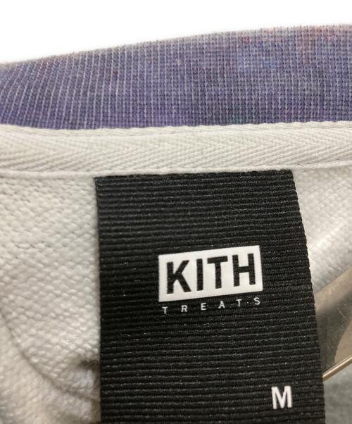 KITH（キス）KITH (キス) スケルトン ボーン刺繍ロゴスウェット ブルー サイズ:Mの古着・服飾アイテム
