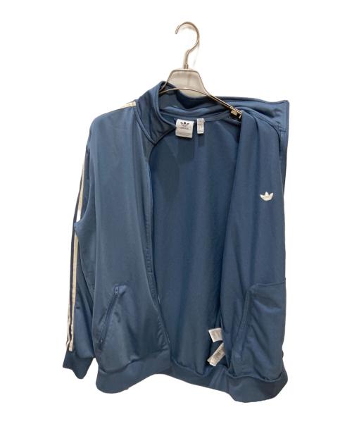 adidas（アディダス）adidas (アディダス) BEAUTY&YOUTH (ビューティーアンドユース) 別注ベッケンバウアートラックジャケット / ジャージ ブルー サイズ:Lの古着・服飾アイテム
