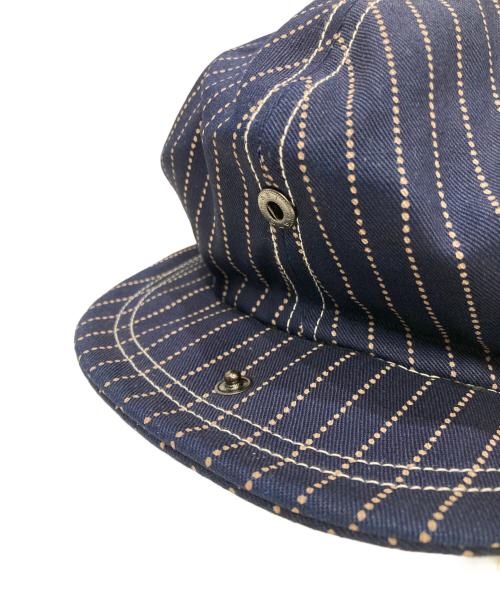freewheelers（フリーホイーラーズ）freewheelers (フリーホイーラーズ) ウォバッシュワークキャスケット ネイビーの古着・服飾アイテム