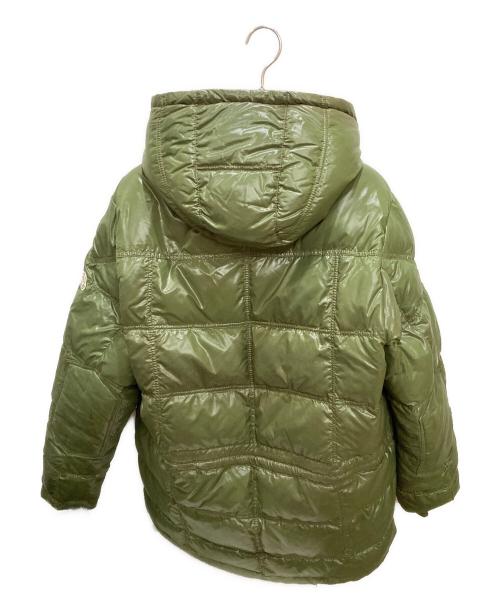 MONCLER（モンクレール）MONCLER (モンクレール) ALBERTリバーシブルダウンジャケット / アルベルト グリーン×ブラウン サイズ:3の古着・服飾アイテム