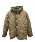MONCLER（モンクレール）の古着「ALBERTリバーシブルダウンジャケット / アルベルト」｜グリーン×ブラウン