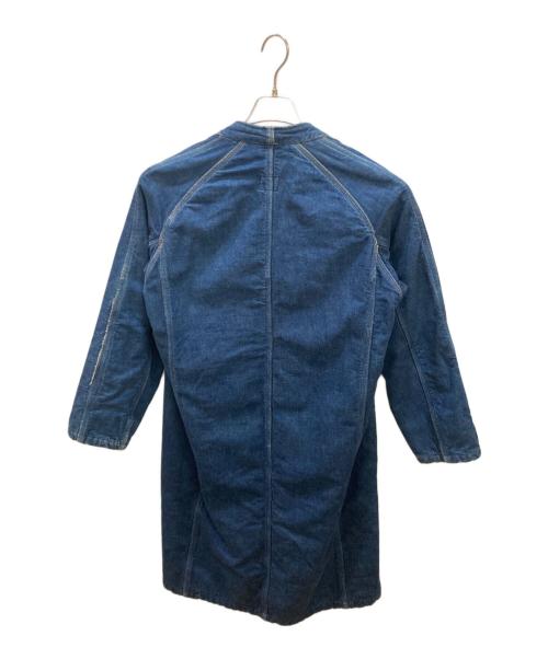 Needles（ニードルズ）Needles (ニードルズ) 裏地ブランケット作務衣コート インディゴ サイズ:Sの古着・服飾アイテム