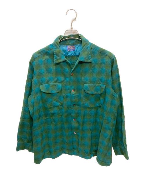 PENDLETON（ペンドルトン）PENDLETON (ペンドルトン) オンブレチェックシャツ グリーン サイズ:XLの古着・服飾アイテム