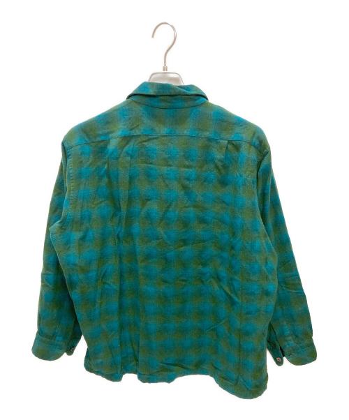 PENDLETON（ペンドルトン）PENDLETON (ペンドルトン) オンブレチェックシャツ グリーン サイズ:XLの古着・服飾アイテム