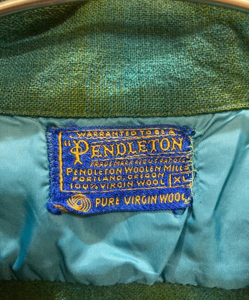 PENDLETON（ペンドルトン）PENDLETON (ペンドルトン) オンブレチェックシャツ グリーン サイズ:XLの古着・服飾アイテム