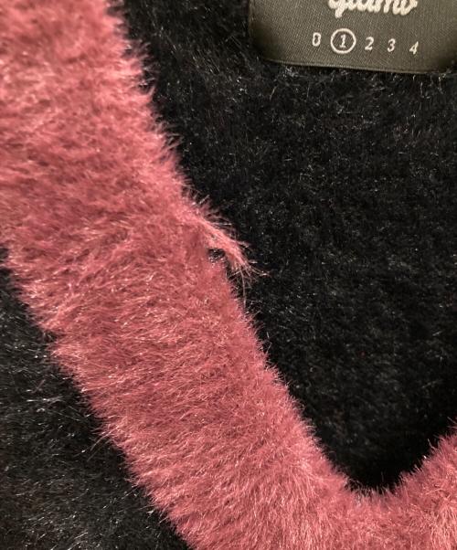 glamb（グラム）glamb (グラム) Vネックニット ブラック サイズ:1の古着・服飾アイテム