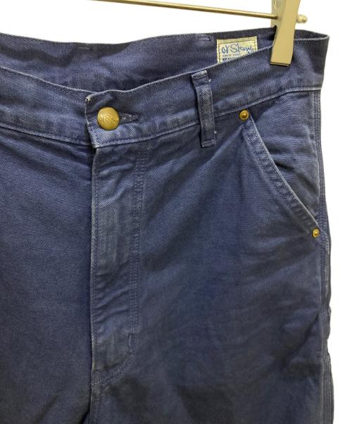 orSlow（オアスロウ）orSlow (オアスロウ) DAD'S FIT PAINTER PANTS ブルー サイズ:Sの古着・服飾アイテム