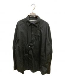 Tamme（タム）の古着「FRONT SLIT SHIRT」｜ブラック