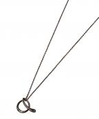 TIFFANY & Co.ティファニー）の古着「イニシャルネックレス【a】」｜シルバー