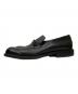 Salvatore Ferragamo (サルヴァトーレ フェラガモ) スクエアトゥローファー ブラック サイズ:7E：8000円