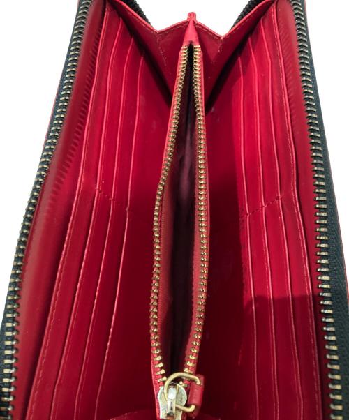 Christian Louboutin（クリスチャン・ルブタン）Christian Louboutin (クリスチャン・ルブタン) スパイクスタッズ長財布 ブラックの古着・服飾アイテム