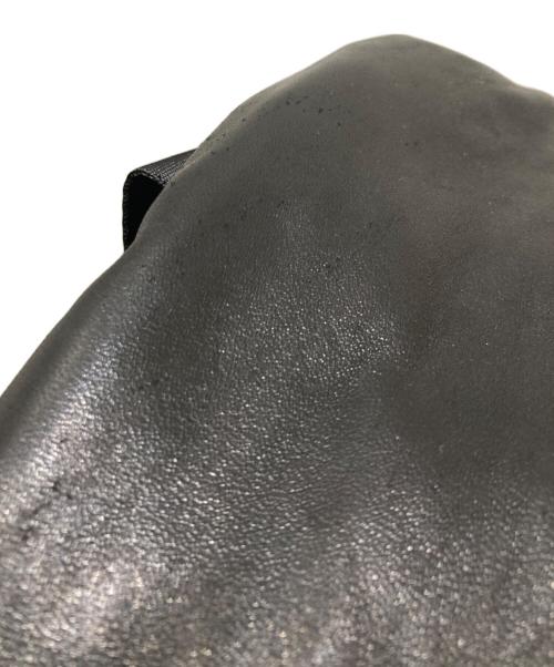 PORTER（ポーター）PORTER (ポーター) FRANK DAYPACK / フランク レザーリュック ブラックの古着・服飾アイテム