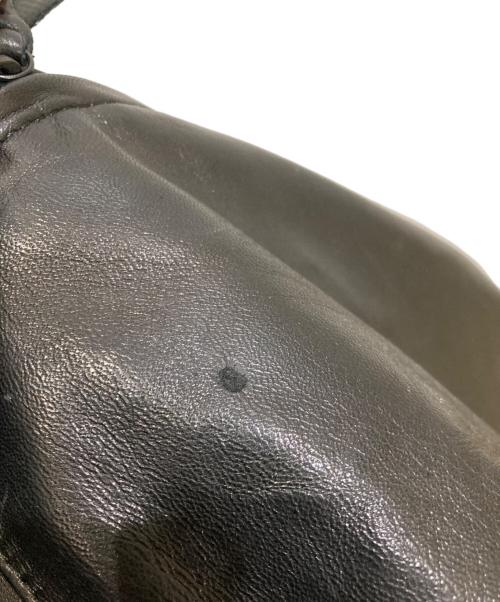 PORTER（ポーター）PORTER (ポーター) FRANK DAYPACK / フランク レザーリュック ブラックの古着・服飾アイテム