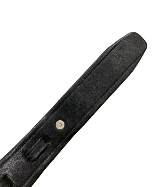 TORY LEATHER（トリーレザー）TORY LEATHER (トリーレザー) Hoof Pick Belt / レザーベルト ブラックの古着・服飾アイテム