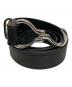 TORY LEATHER（トリーレザー）の古着「Hoof Pick Belt / レザーベルト」｜ブラック