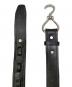 TORY LEATHER (トリーレザー) Hoof Pick Belt / レザーベルト ブラック：6000円