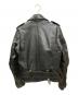 VANSON (バンソン) C2 ダブルライダースジャケット ブラック サイズ:34：50000円
