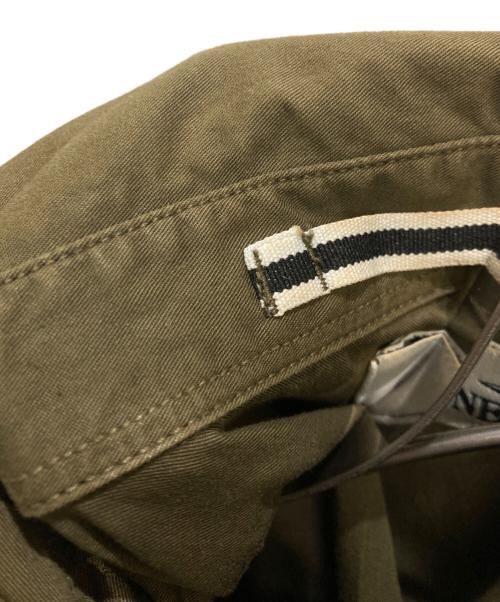 STONE ISLAND（ストーンアイランド）STONE ISLAND (ストーンアイランド) ナイロンメタル切替シャツ オリーブ サイズ:Lの古着・服飾アイテム