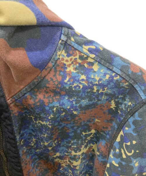 STONE ISLAND（ストーンアイランド）STONE ISLAND (ストーンアイランド) 迷彩ジップフーディー ブルー サイズ:Lの古着・服飾アイテム