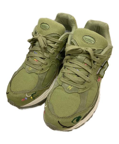 NEW BALANCE（ニューバランス）NEW BALANCE (ニューバランス) Bryant Giles (ブライアント・ジャイルズ) 2002Rスニーカー グリーン サイズ:29cmの古着・服飾アイテム