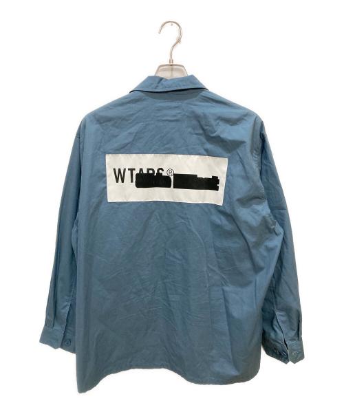 WTAPS（ダブルタップス）WTAPS (ダブルタップス) JMOD 01 / LS / COTTON. RIPSTOP / ジャングルシャツ ブルー サイズ:02の古着・服飾アイテム