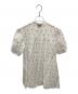 UNITED ARROWS TOKYO (ユナイテッドアローズトウキョウ) 2トーン ドットジャガード ブラウス ホワイト サイズ:Free：8000円