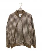 WTAPSダブルタップス）の古着「RS / JACKET / POLY. TUSSAH. TEXTILE」｜ブラウン