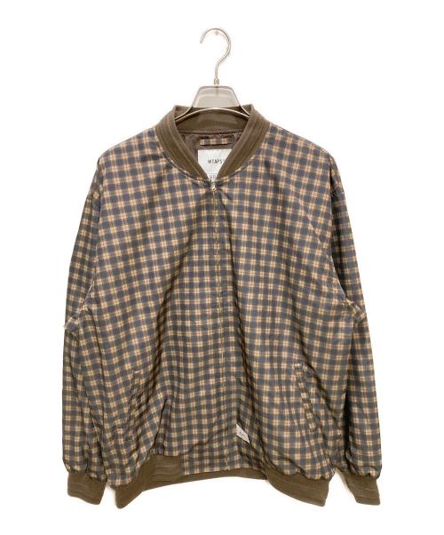 WTAPS（ダブルタップス）WTAPS (ダブルタップス) RS / JACKET / POLY. TUSSAH. TEXTILE ブラウン サイズ:04の古着・服飾アイテム