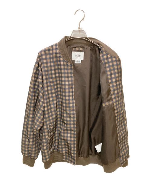 WTAPS（ダブルタップス）WTAPS (ダブルタップス) RS / JACKET / POLY. TUSSAH. TEXTILE ブラウン サイズ:04の古着・服飾アイテム
